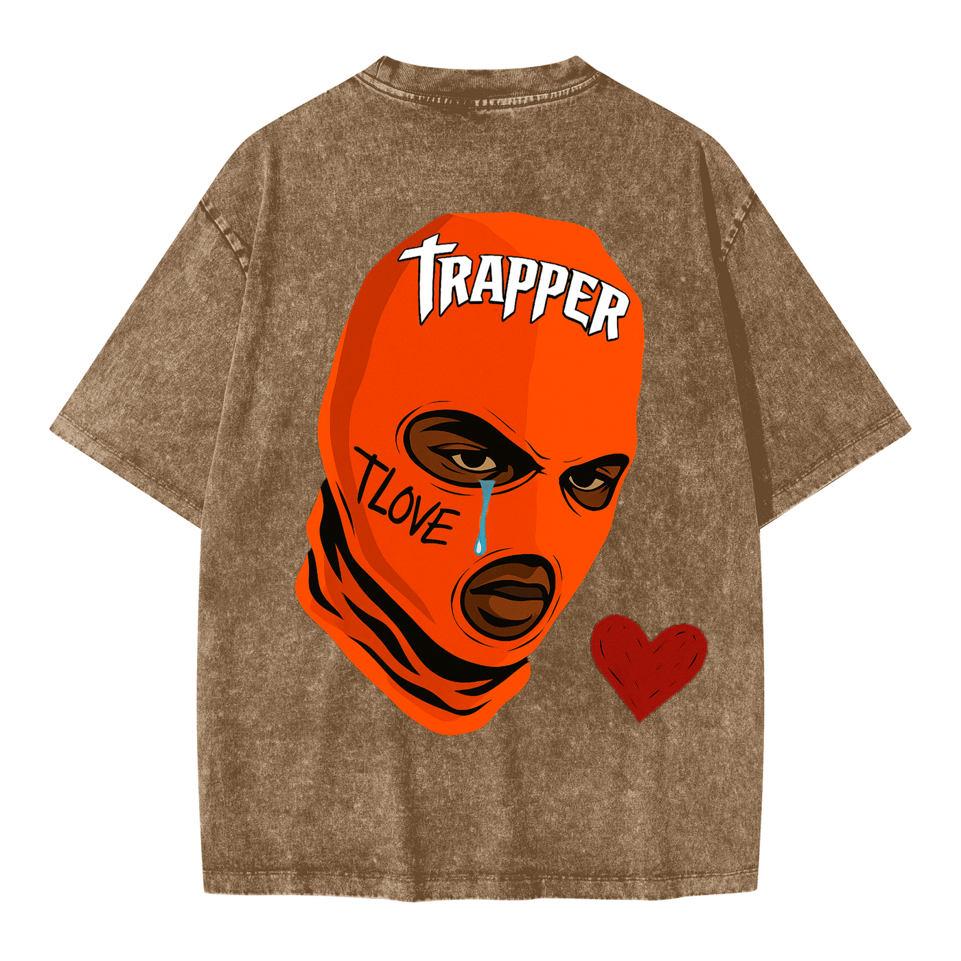 COMIC TRAPPER Oversize Washed T-shirt