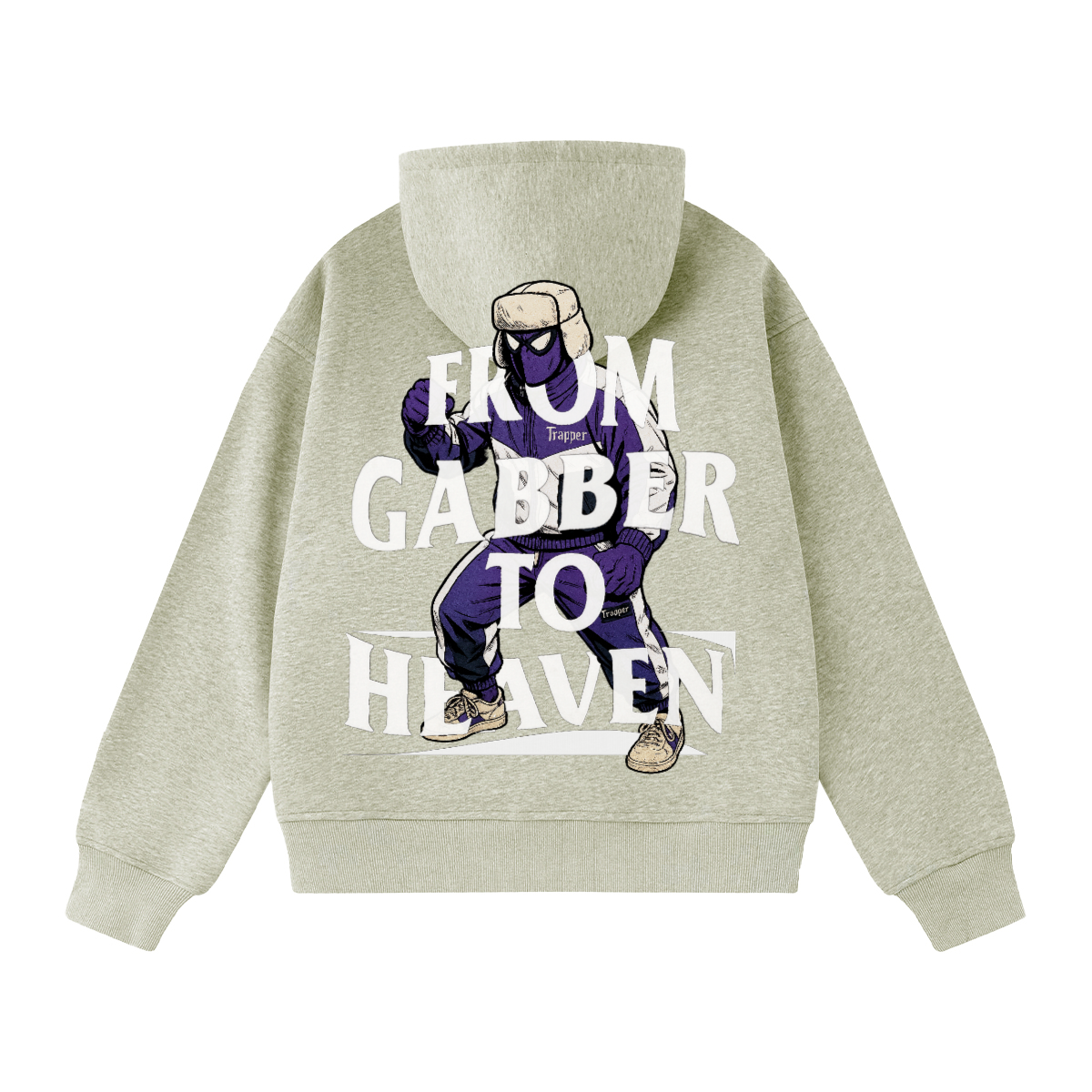 GABBER TO HEAVEN UPCORE V2 Unisex Oversize Sweatshirt
