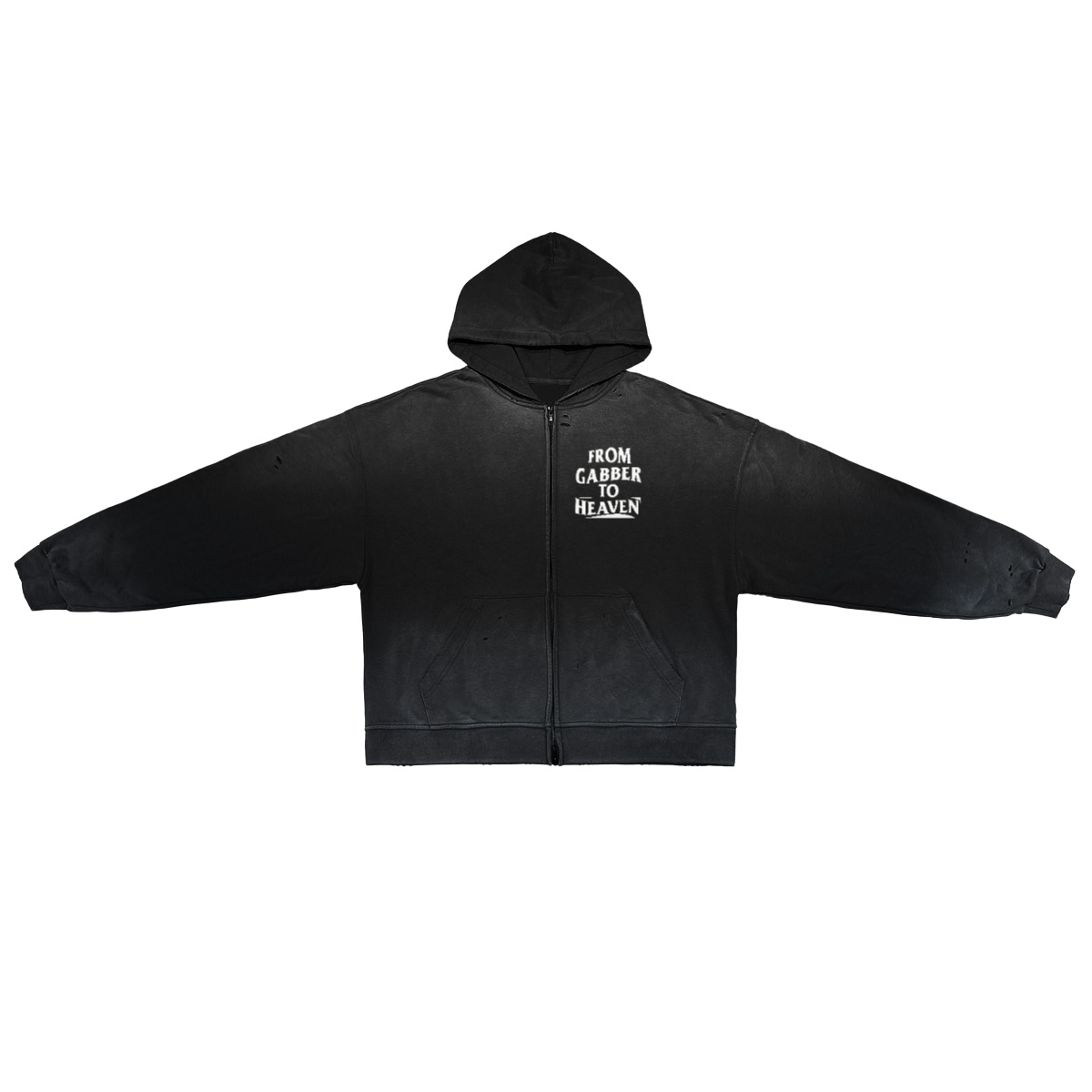GABBER TO HEAVEN LOWCORE V2 Unisex ZIP Sweatshirt