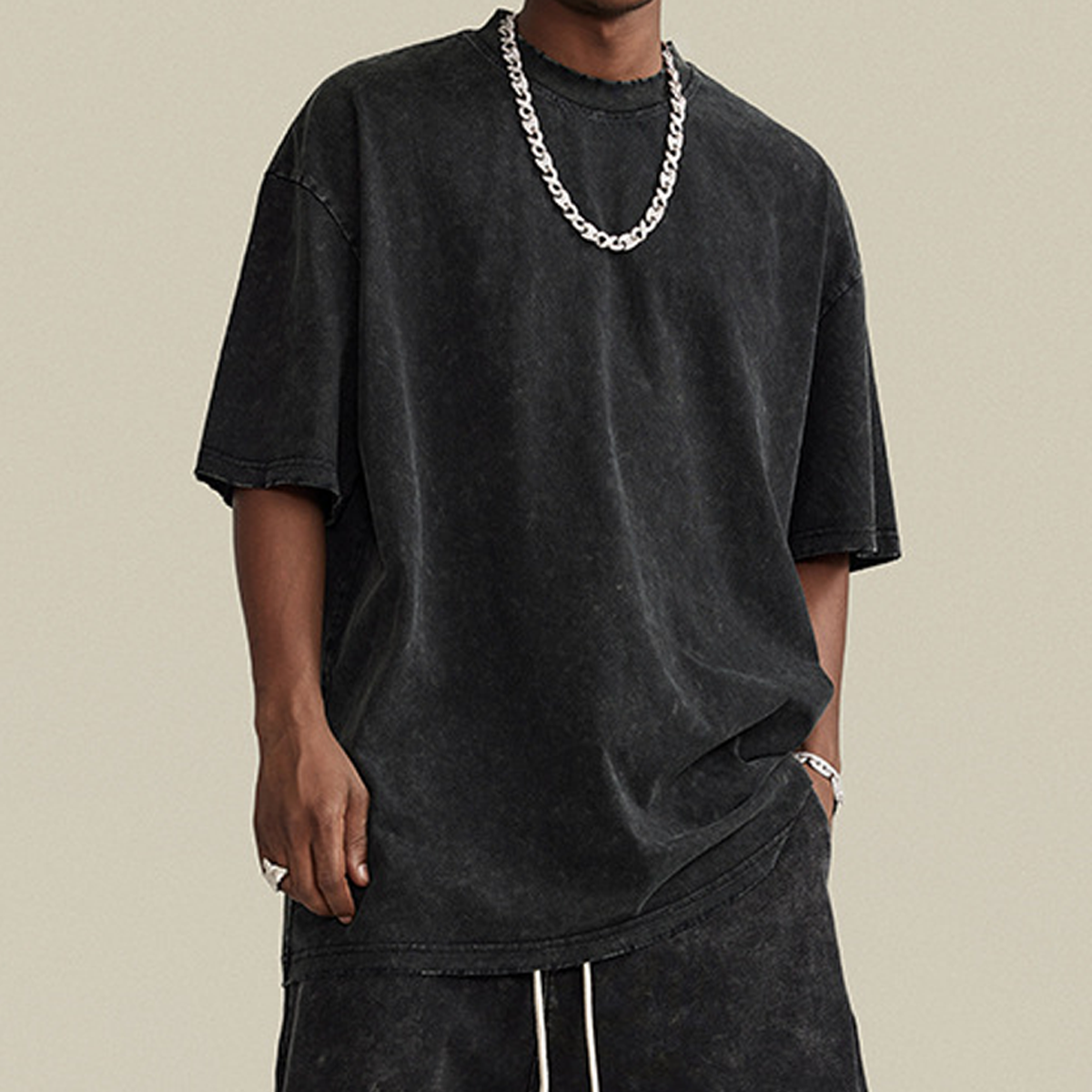 SOULMATES Oversize Washed T-shirt