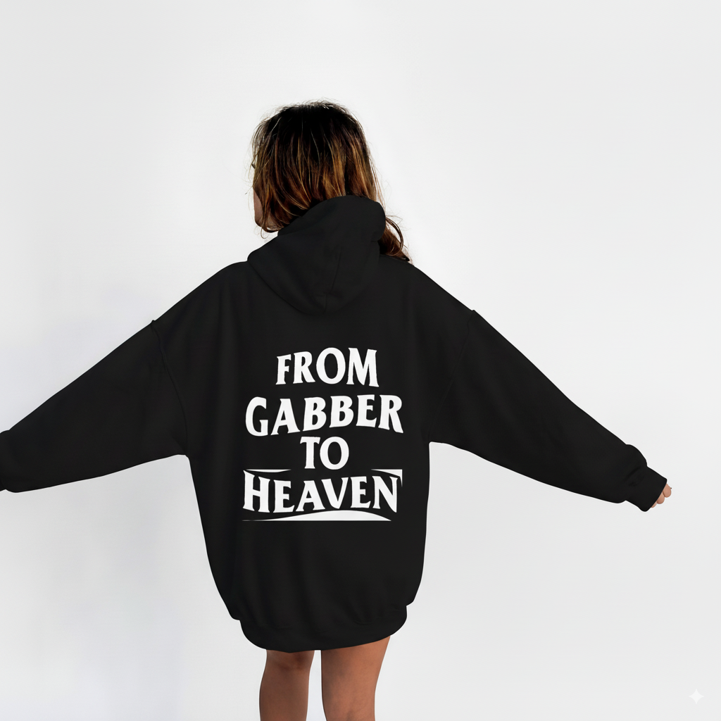 GABBER TO HEAVEN ORIGINAL Unisex Oversize Sweatshirt