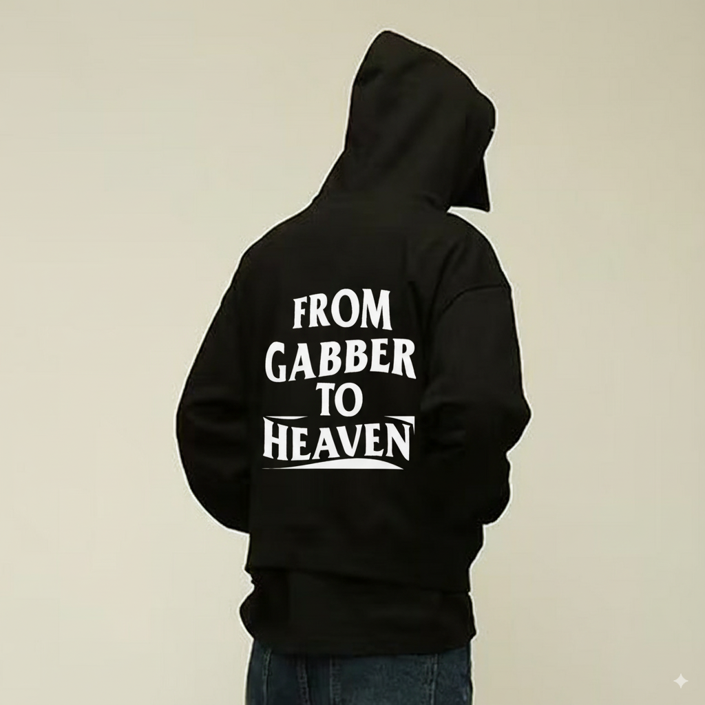 GABBER TO HEAVEN ORIGINAL Unisex Oversize Sweatshirt