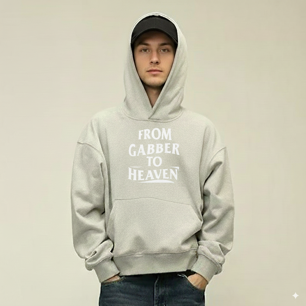 GABBER TO HEAVEN LOWCORE V1 Unisex Oversize Sweatshirt 