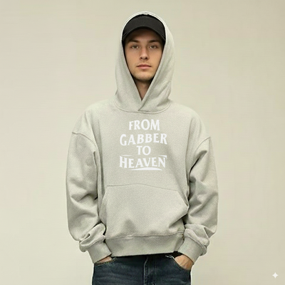 GABBER TO HEAVEN LOWCORE V1 Unisex Oversize Sweatshirt 