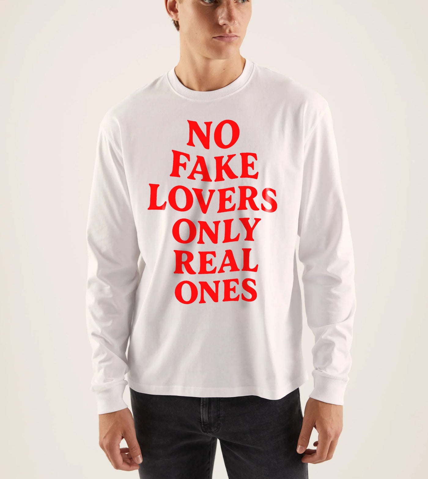 NOFAKELOVERS WH Unisex Long T-Shirt